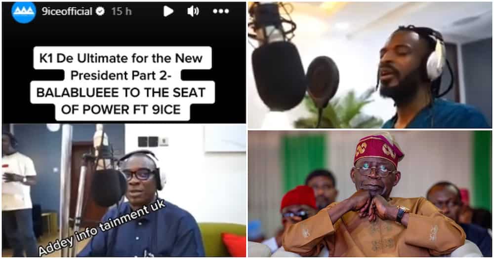 KWAM 1 and 9ice Celebrate Tinubu’s Victory with Exciting New Fuji Song, Listen!!!