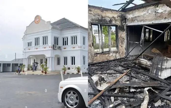 Fire Razes Section Of Ooni Palace