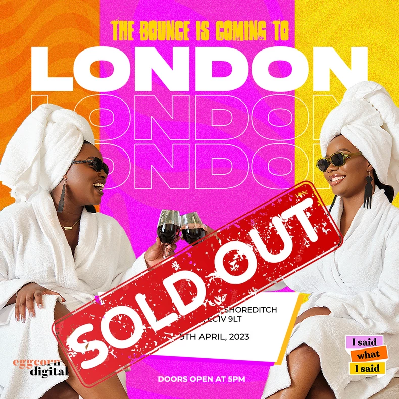 ISWIS, first African Podcast London live show ticket sold out in less than 3 hrs