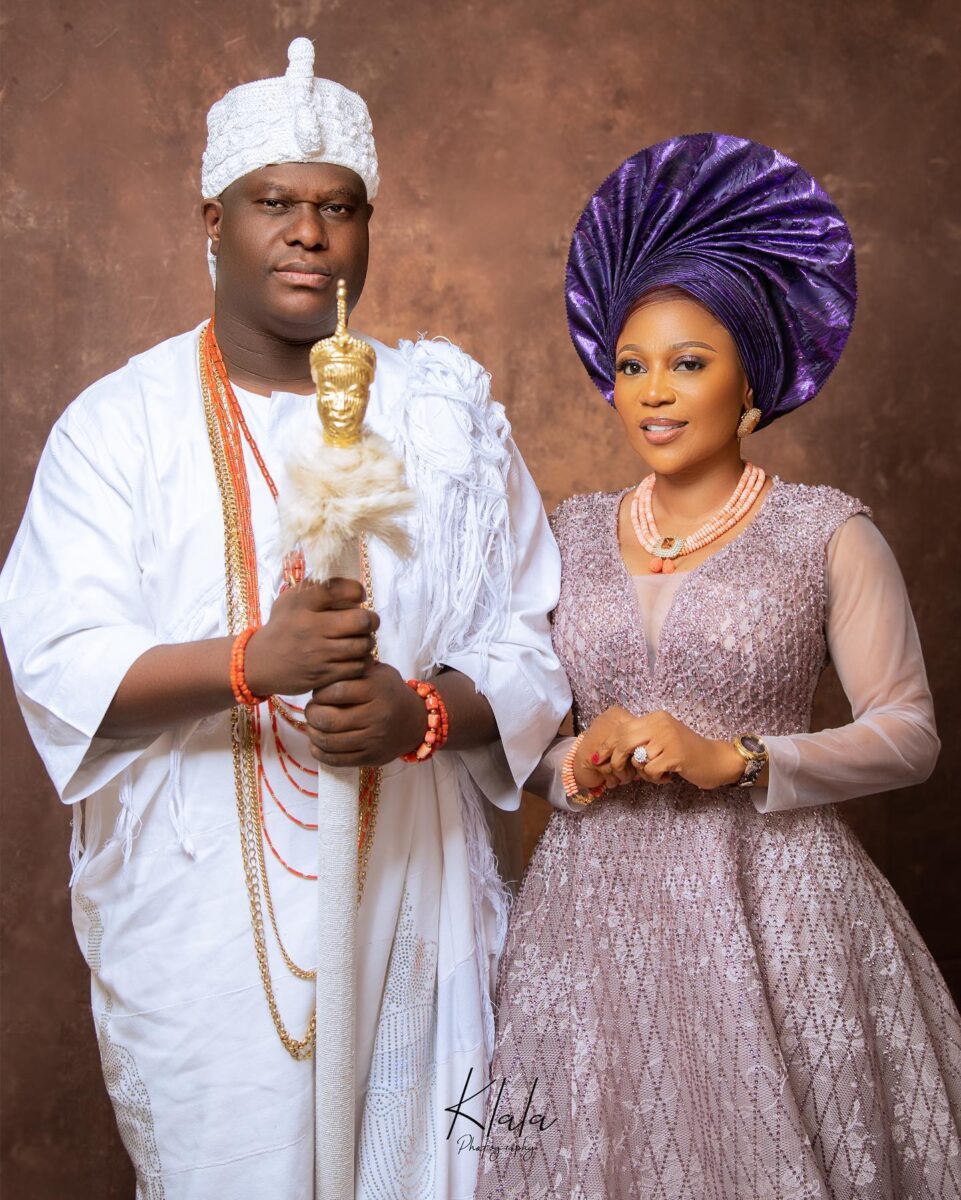 Ooni of Ife announces wedding date with his 2nd wife, Opeoluwa Elizabeth; see their pre-wedding photos