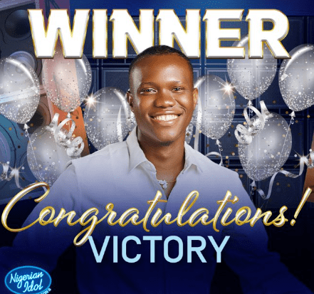 BREAKING: Victory Gbakara wins Nigerian Idol season 8