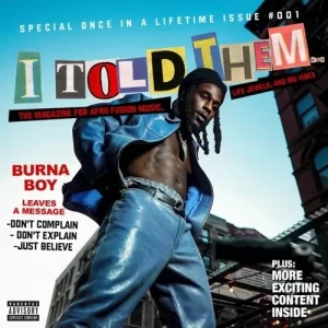 TMAQTALK MUSIC : Burna Boy – Cheat On Me ft. Dave