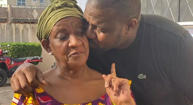 John Dumelo to bury mother October 7