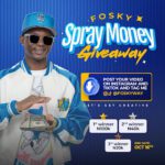 Fosky Announces – Spray Money Challenge Via IG and TikTok