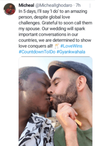 Nigerian gay rights activist set to marry his Armenian-American boyfriend