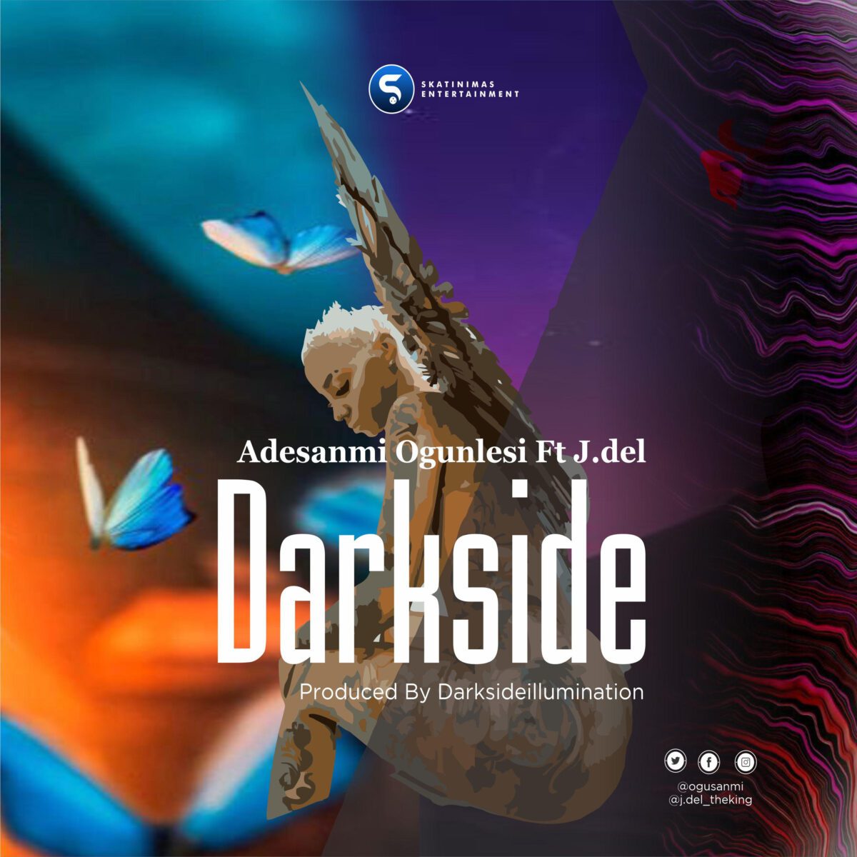 TMAQTALK MUSIC : Adesanmi Ogunlesi Ft. J.Del - Darkside (prod. Darksideillumination)