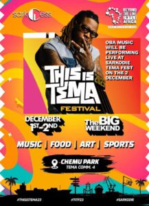 Obamusic TZL Shuts Down Stage with 'No Size' Performance at Sarkodie's This is Tema Festival!