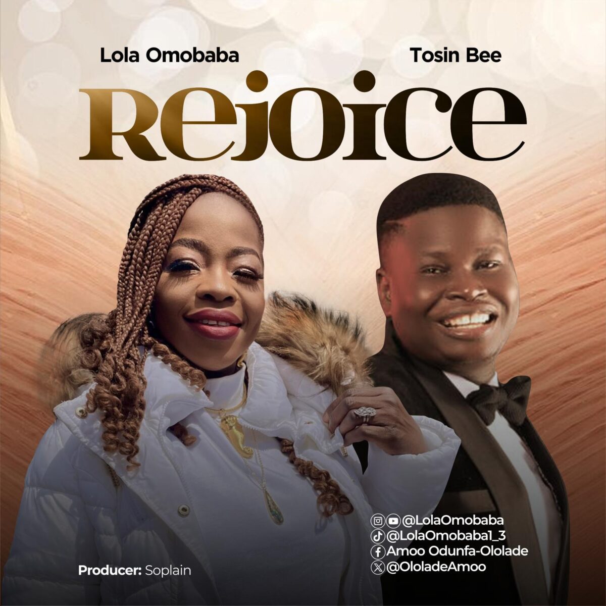TMAQTALK MUSIC : Lola Omobaba FT Tosin Bee - Rejoice