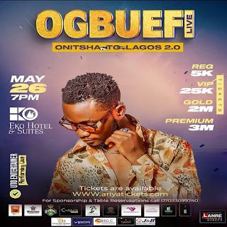 CELEBRITY NEWS: Music Act, UTO Entertainer set to Perform Live At Ogbuefi Onitsha To Lagos Show (Eko Hotel) 6