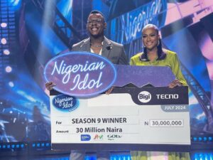 Chima Udoye Wins “Nigerian Idol” Season 9!