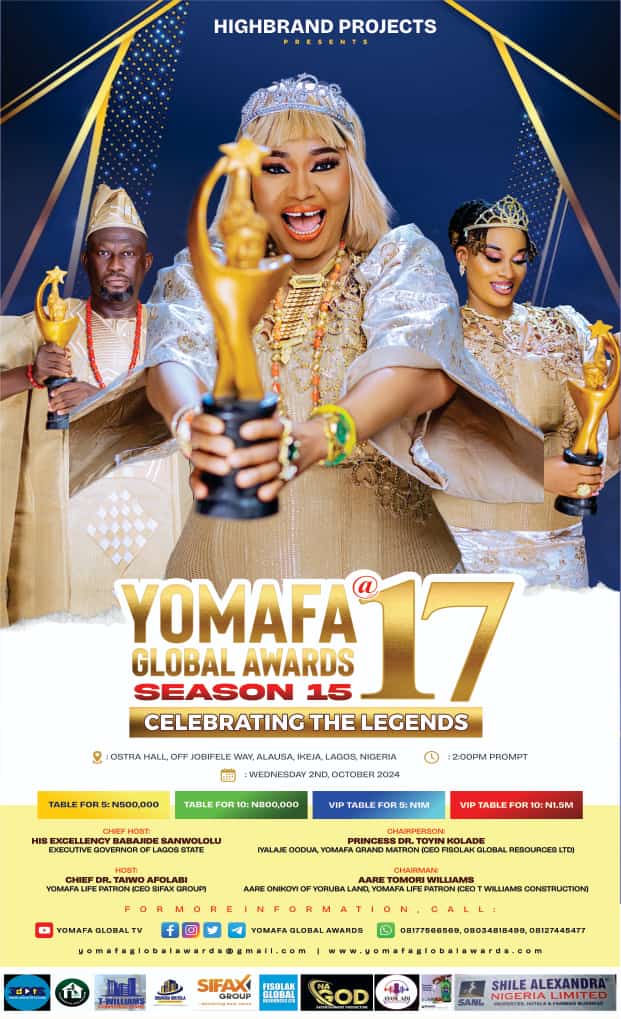 YOMAFA GLOBAL AWARDS AT 17 SEASON 15