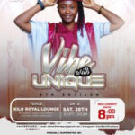 EMINI UNIQUE TO HEADLINE THE 6TH EDITION OF VIBE WITH UNIQUE ON SEPTEMBER 28TH