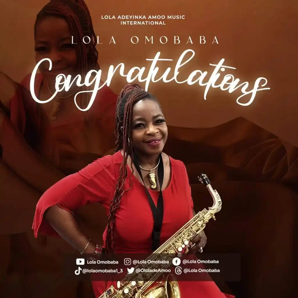 TMAQTALK MUSIC : Lola Omobaba – Congratulations