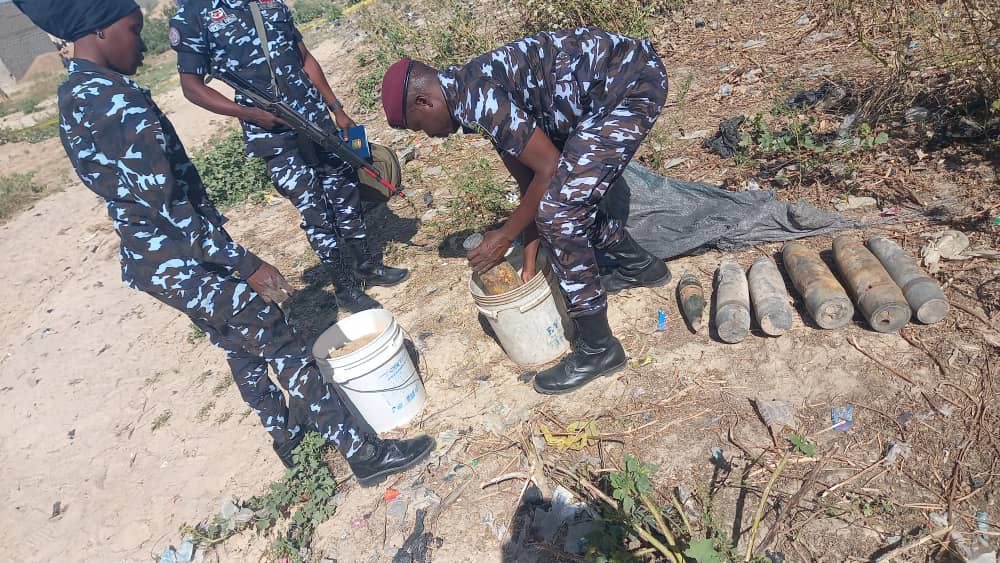 Courage Under Fire: Police Recover 8 Unexploded Devices in Borno