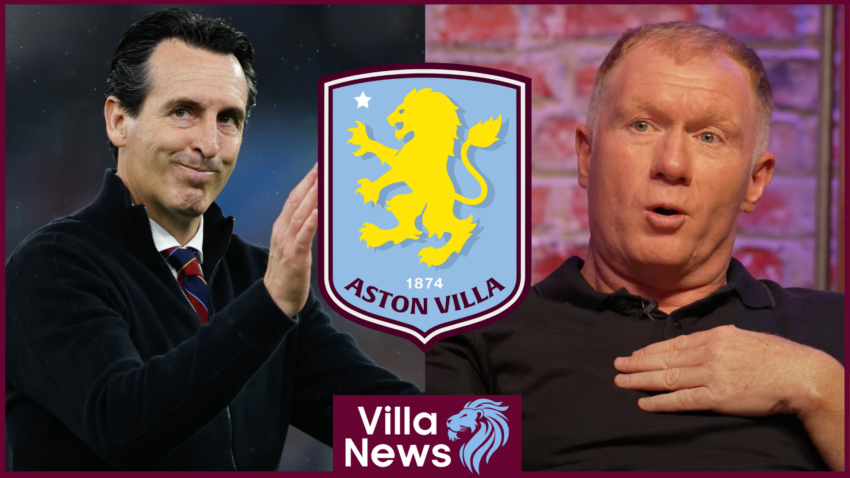 Paul Scholes Faces Criticism for Remarks on Aston Villa and Manchester United's Draw