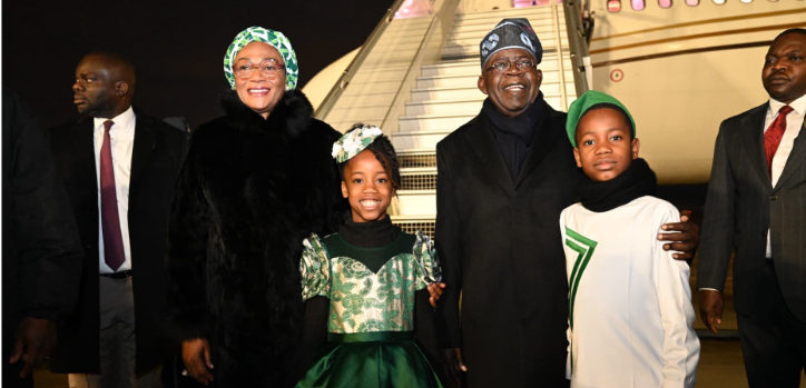 Tinubu begins state visit in France