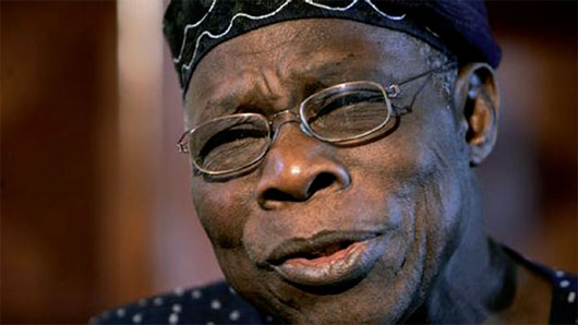 Obasanjo says the fight against corruption must start with leaders.