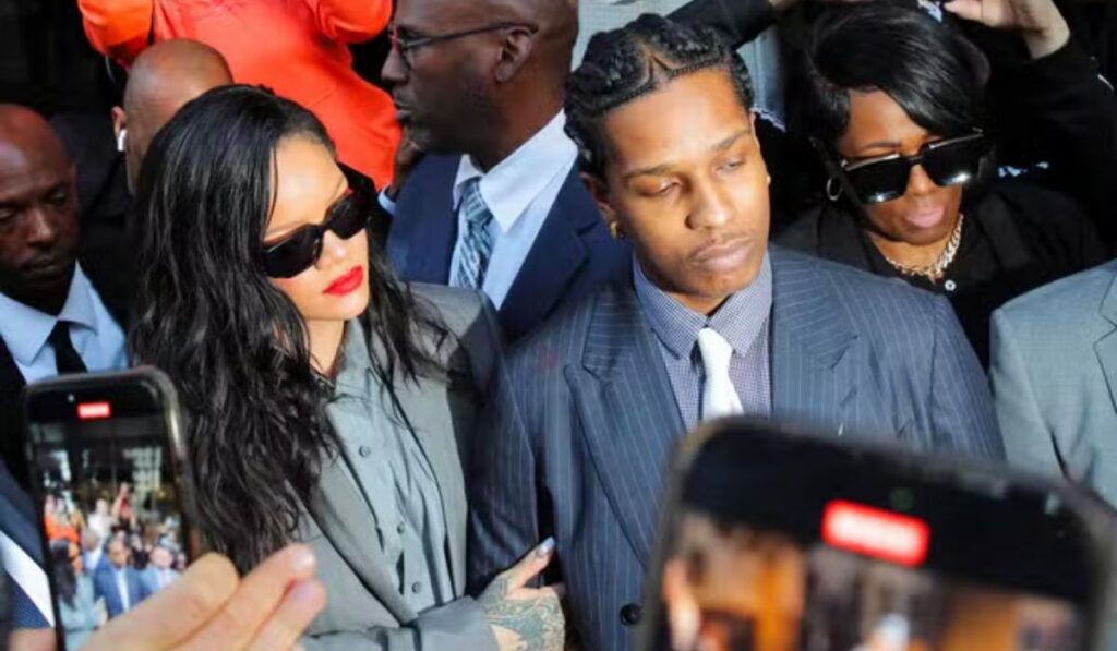 Following A$AP Rocky’s acquittal in the gun assault case, Rihanna says