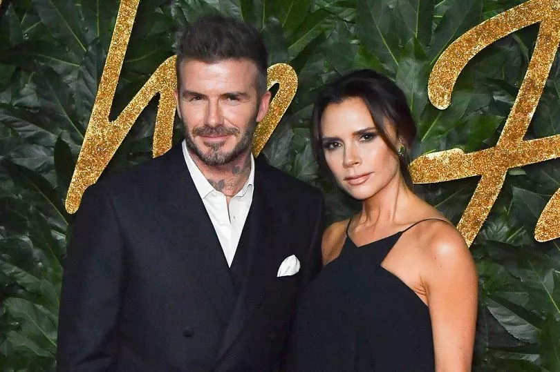 David Beckham & Victoria