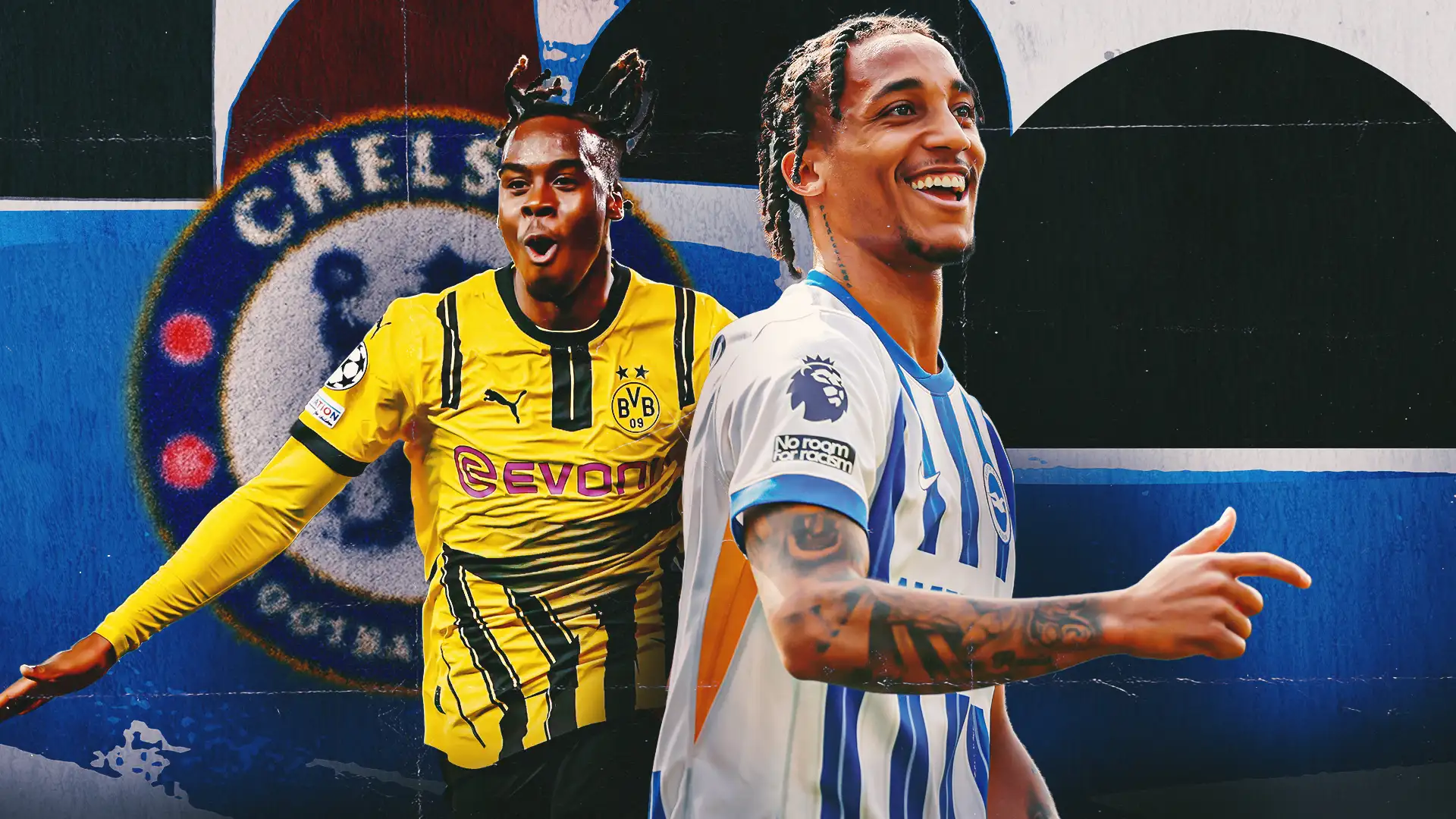 Jamie Gittens & Joao Pedro