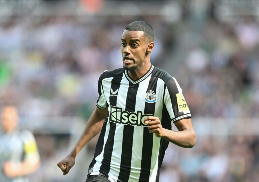 Alexander Isak of Newcastle United Newcastle United v Brighton & Hove Albion, Premier League, Football, St James Park, N