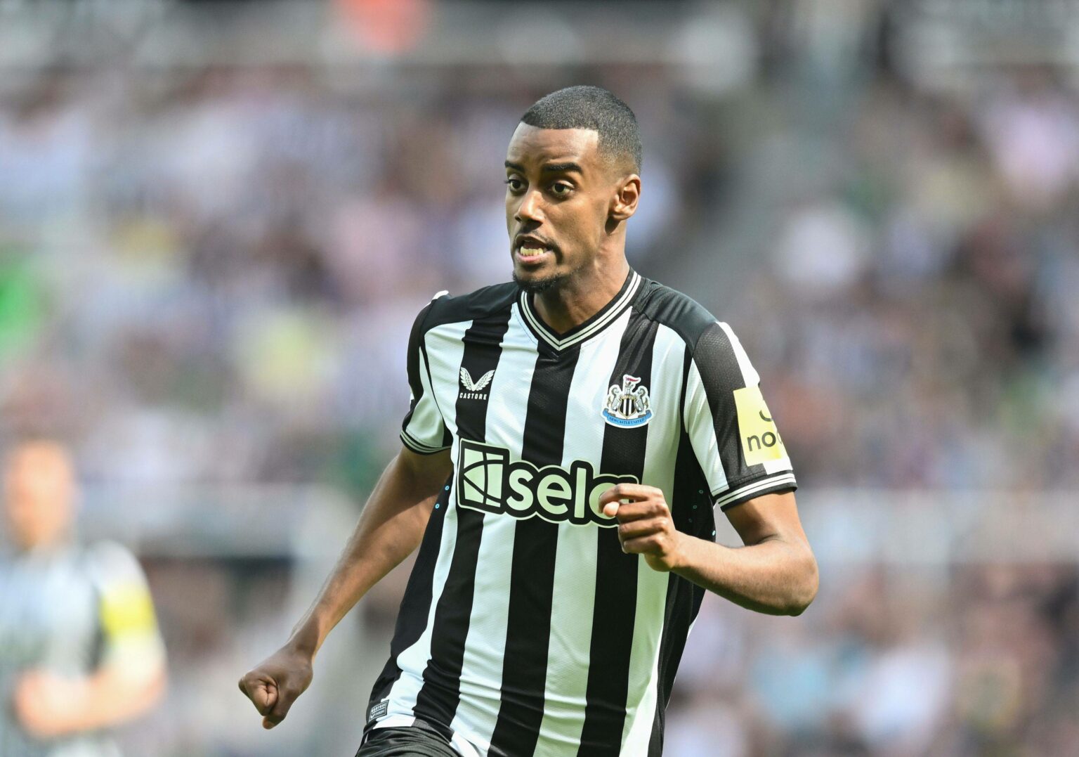 Alexander Isak of Newcastle United Newcastle United v Brighton & Hove Albion, Premier League, Football, St James Park, N