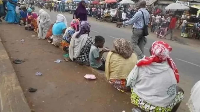 beggars in Ikosi-Ketu