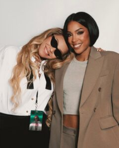 Beyoncé supports Kelly Rowland