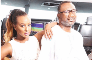DJ Cuppy & Femi Otedola