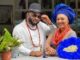 Olakunle Churchill and Nollywood actress Rosy Meurer
