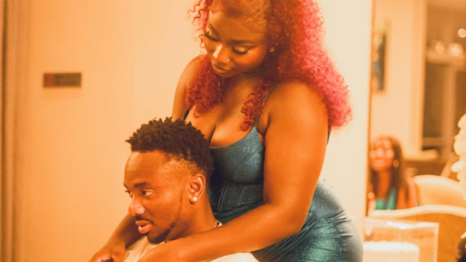 Super Eagles Midfielder Engages Fiancée Chidera