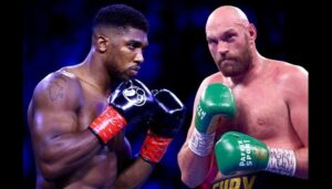 Anthony Joshua and Tyson Fury
