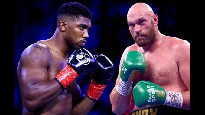 Anthony Joshua and Tyson Fury