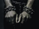 chained