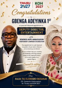 GBENGA ADEYINKA