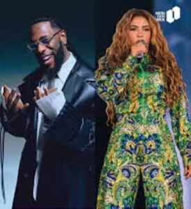 Burna Boy and Shakira