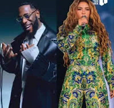 Burna Boy and Shakira