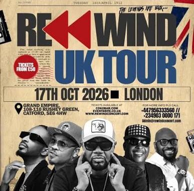 Rewind UK Tour in London